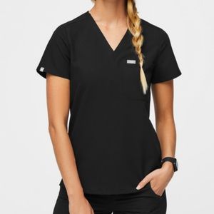 Figs Black Scrubs set